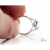 Годежен Пръстен с Лабораторен Диамант IGI Сертификат 14К Бяло Злато  Bloom Jewellery